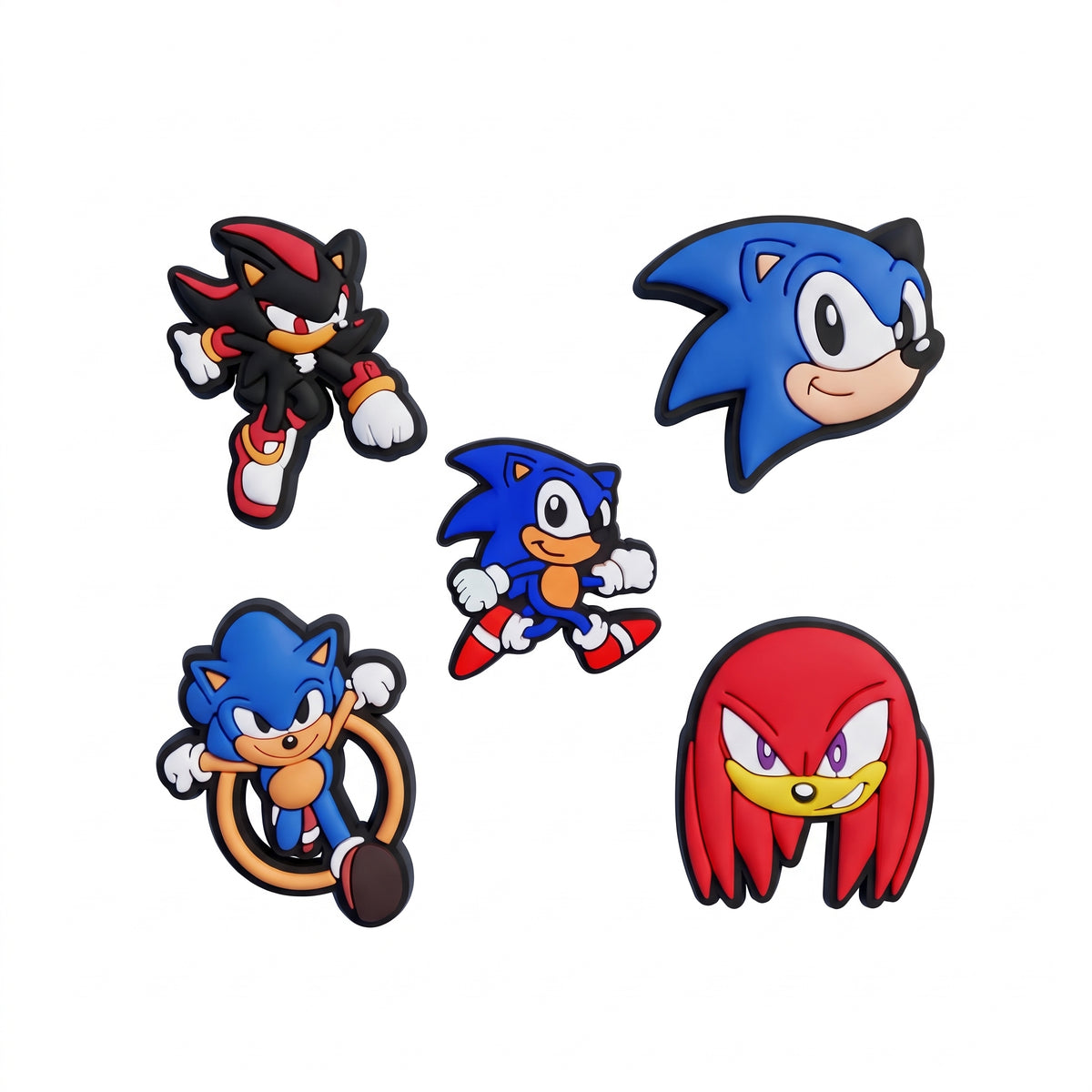 Crocs skraut - Sonic - 5 stk í pakka