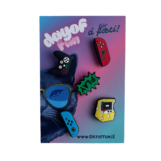 Gaming - Crocs skraut 5 stk í pakka