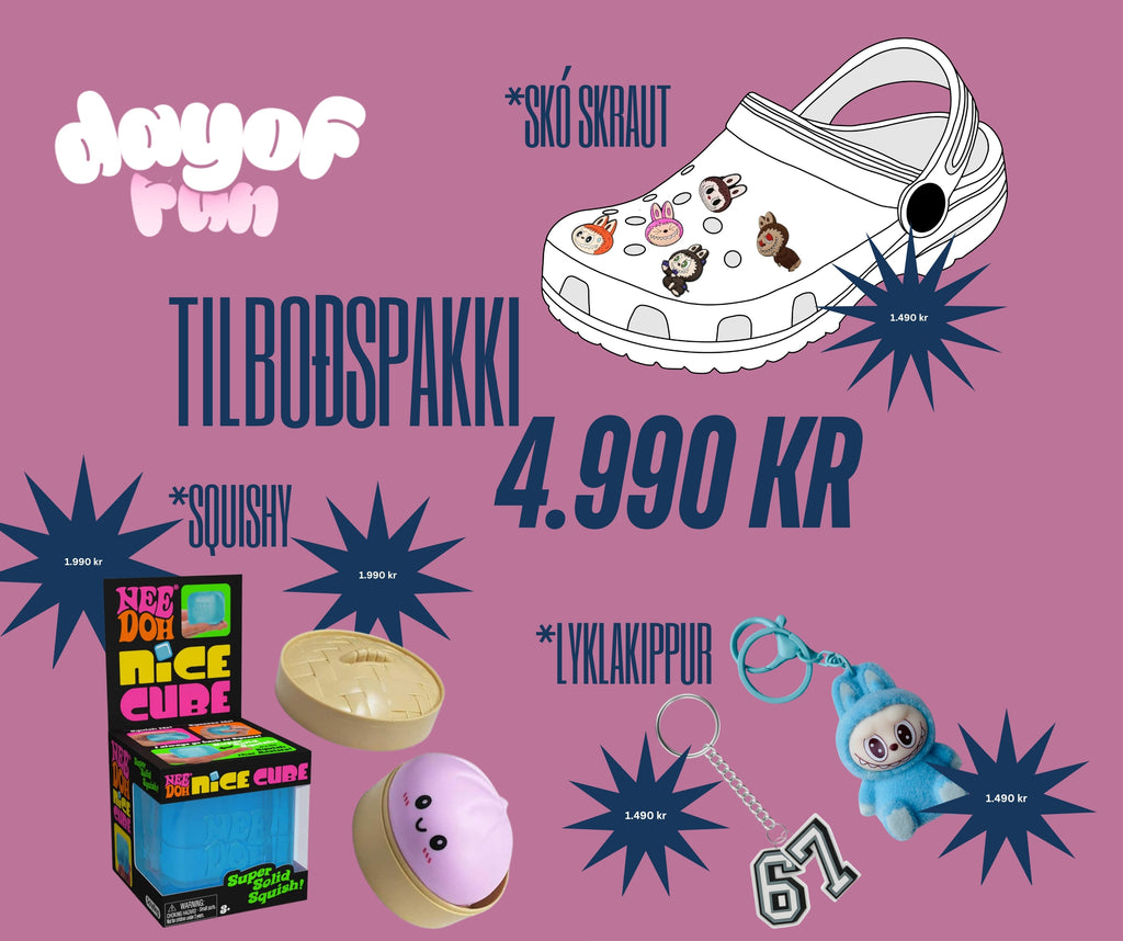 Tilboðspakki 🔥Sparaðu 3.460 kr🔥