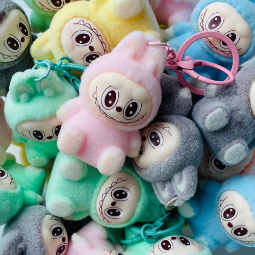 5 stk í pakka blandað - lyklakippur