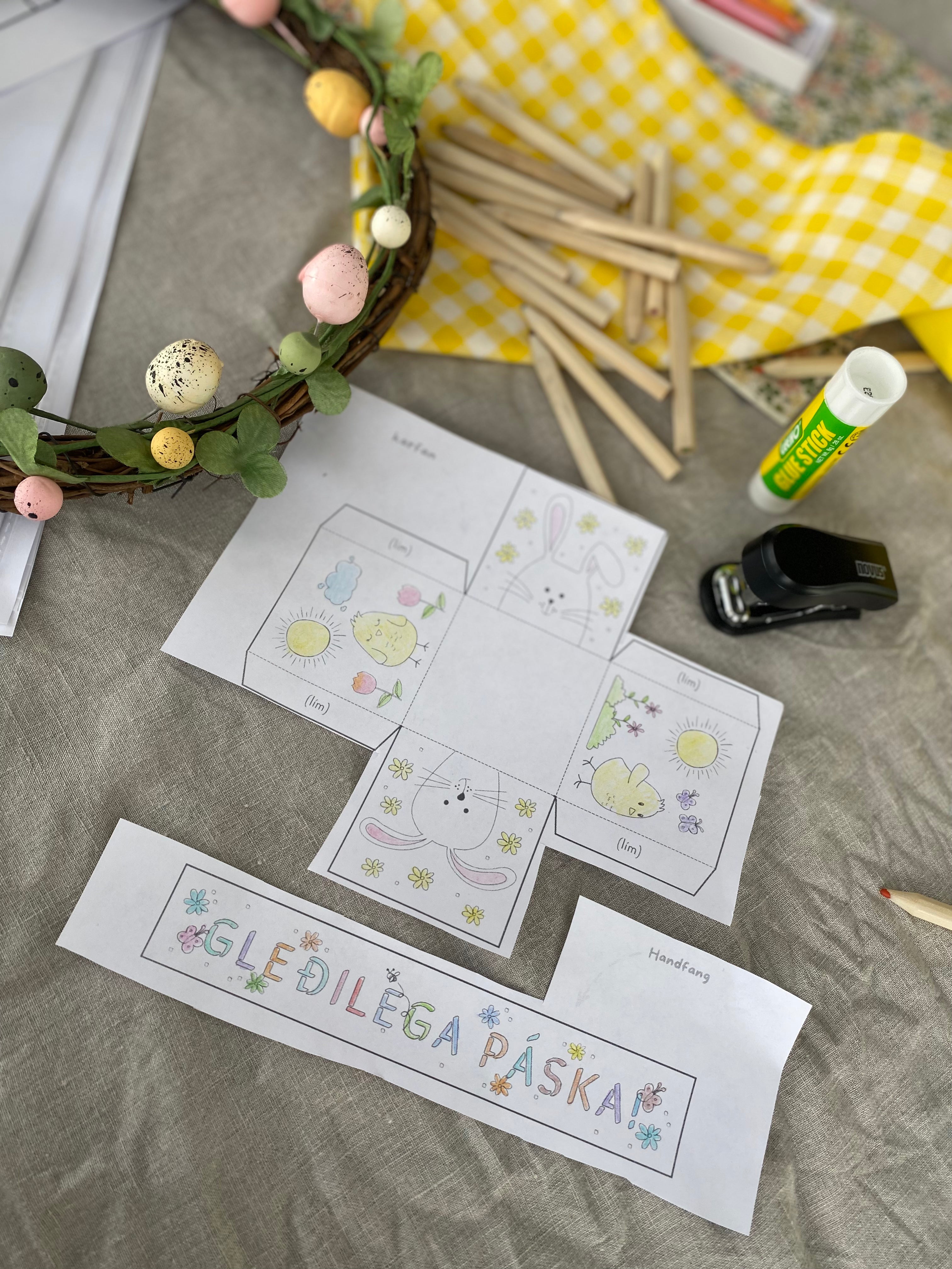 Páskahefti 40 blaðsíður